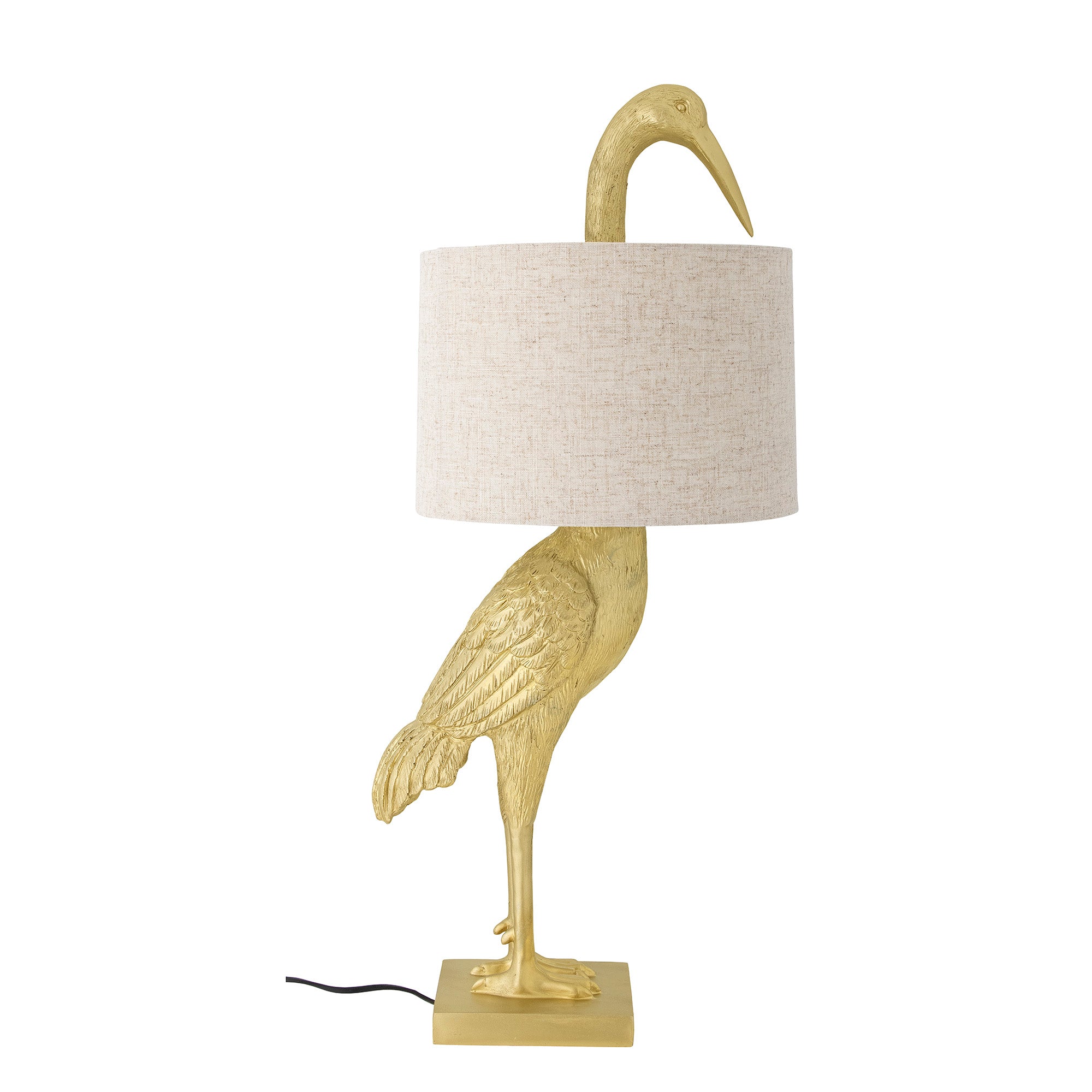 Creative Collection - Heron Table lamp, Gold, Polyresin