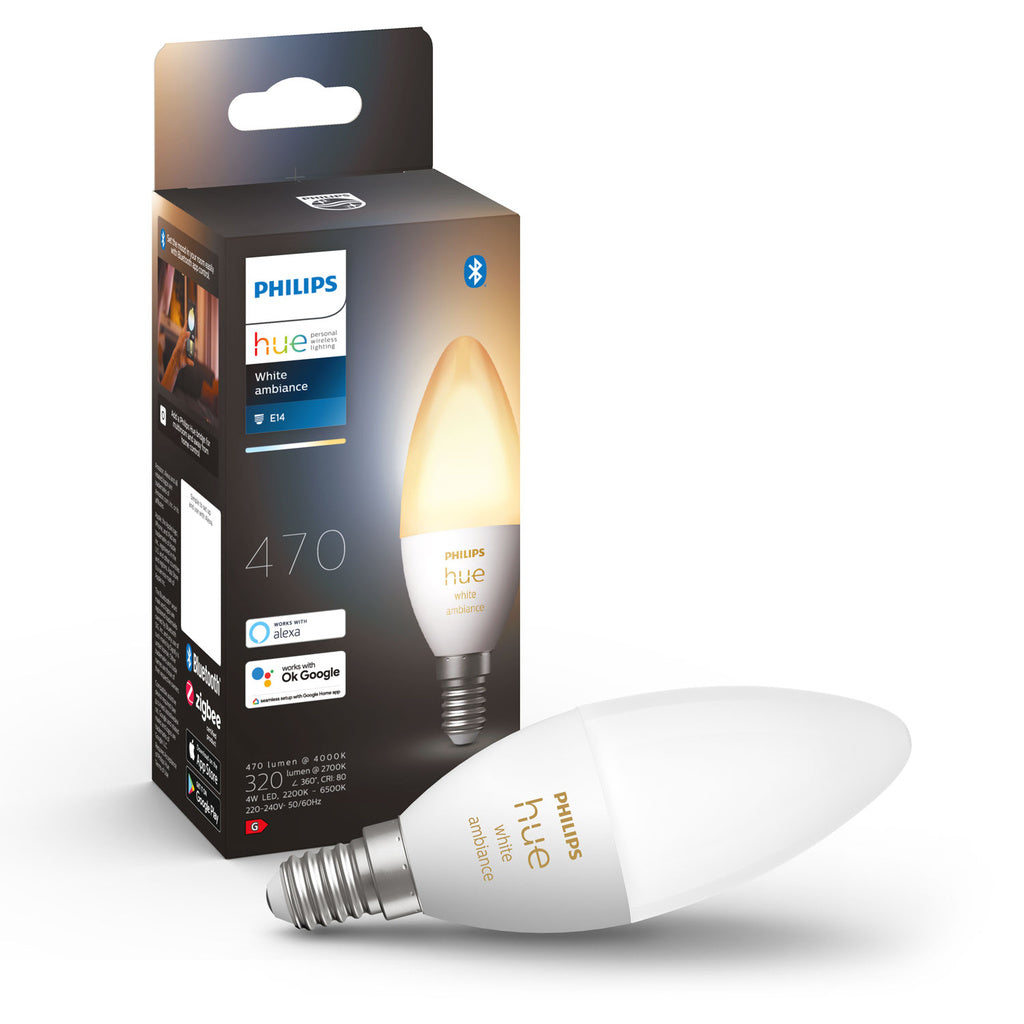 Philips hue White Ambiance E14 Kron 470 lm 1-pack