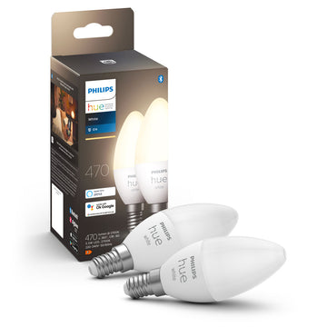 Philips hue White E14 Kron 2-pack