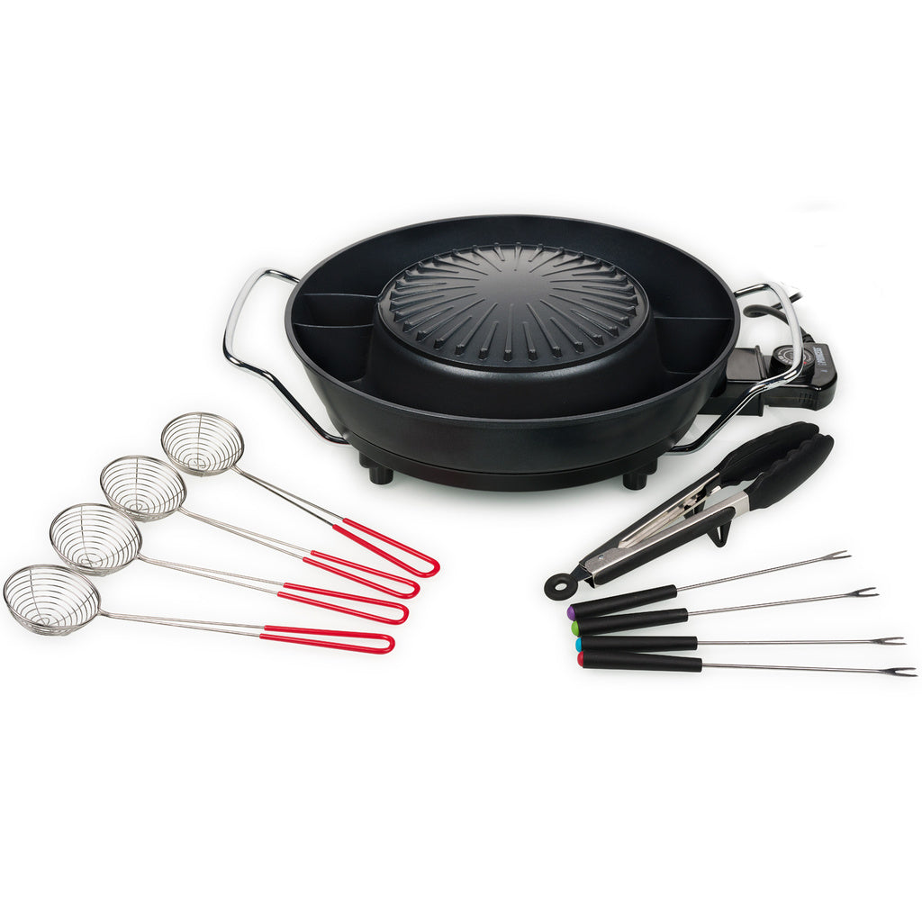 Tristar Koreansk grill PZ-9131 Elektrisk Hot Pot Ø 24 cm 1800W 3l